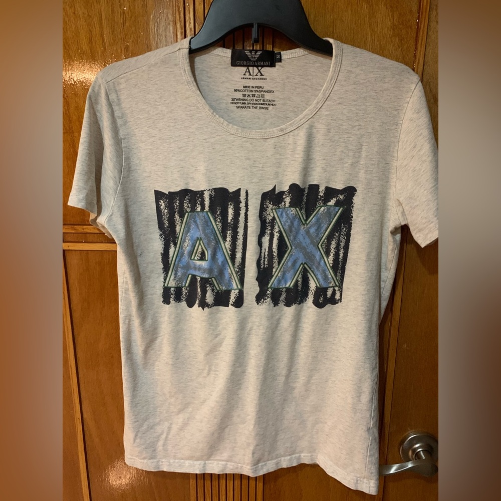 Men  Armani Exchange T-shirt Size Medium UsedLike New